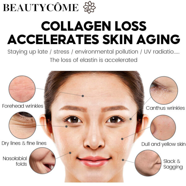 BEAUTYCOME Retinol Face Eye Cream Serum 4PCS/Set Firming Lifting Anti-Aging Reduce Wrinkle Fine Lines Facial Skin Care Suit - Image 3
