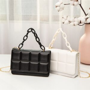 Drop Shipping Tassel Bag Bags for Women PU Leather Shoulder Bags Women Chain Rhomboid Crossbody Bags Trend Handbags Phone